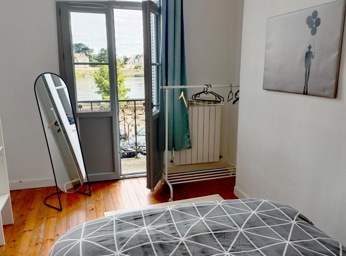 Apartamento Balcon sur Loire local vélo Saumur Exterior foto